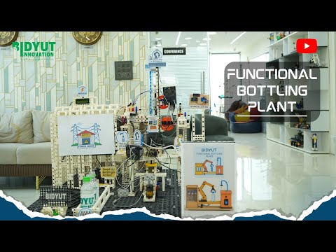 Bidyut Functional Bottling Plant | Robotics Learning for Kids & Industry Innovation #BottlingPlant