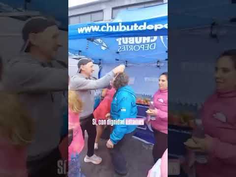 Participé del Cross de la Mujer en Gaiman, junto a más de 400 mujeres.