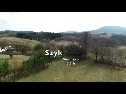 Siedlisko w górach - Szyk gm. Jodłownik