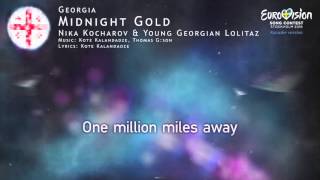 Nika Kocharov & Young Georgian Lolitaz - Midnight Gold (Georgia) - [Karaoke version]