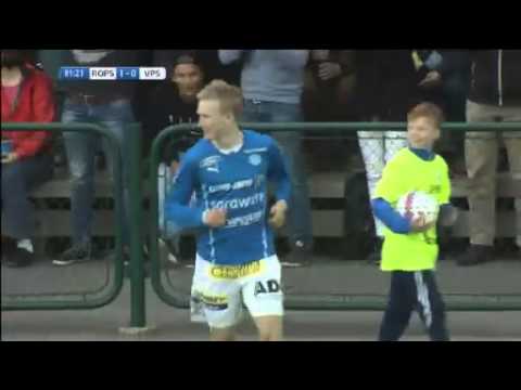 RoPS Palloseura vs. Vaasa PS  1 - 0  Goal S. Roiha (FINLAND: Veikkausliiga - 29.05.2015)