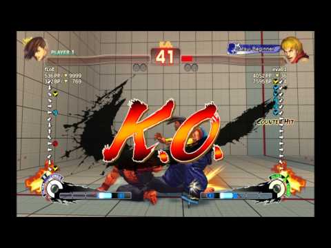 SSF4 AE: eva01 (Ken) vs fLoE (Yang) - Ranked Match (3/4)