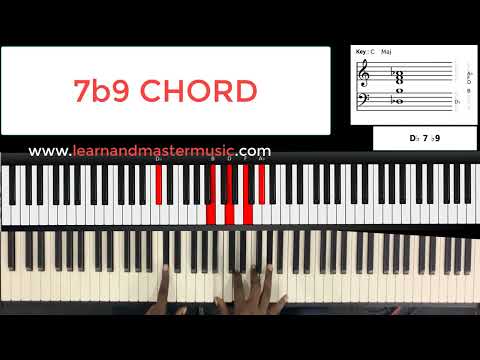 How To Play and  Use The Dominant 7(b9) Chord