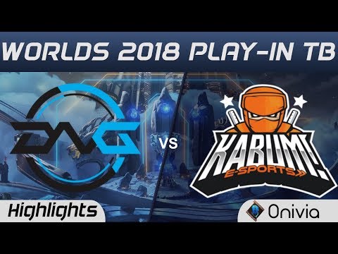 DFM vs KBM Tierbrake Highlights Worlds 2018 Play In Detonation FocusMe vs Kabum Esports by Onivia