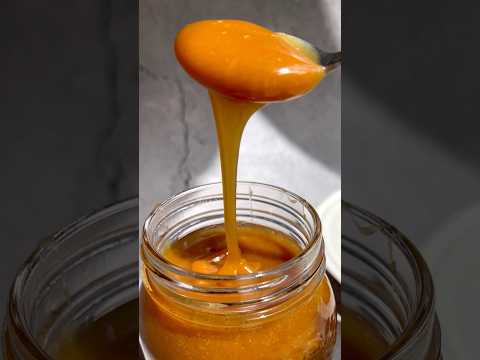 Homemade Orange caramel recipe #caramelrecipe #cremecaramel #howtomake #caramelsouse #orangesouce