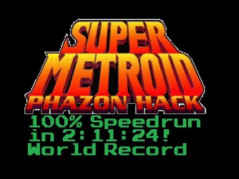 Super Metroid: Phazon - 100% in 2:11:24 (1:35)
