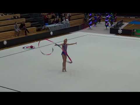 Patricija Feldmane ribbon 2005  Christmas Cup 2017, Tallinn