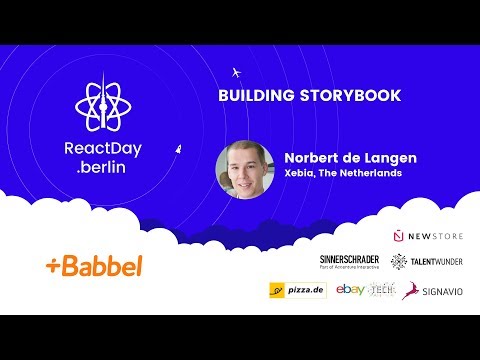 Building Storybook - Norbert de Langen