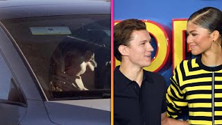 Watch Zendaya and Tom Holland KISS During PDA-Filled Drive video