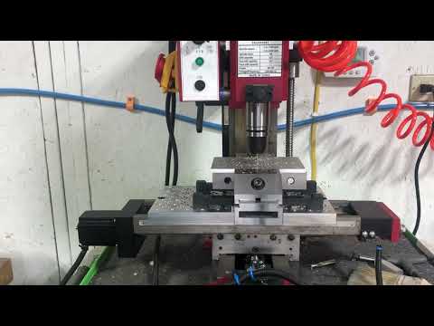 Harbor Freight mini mill converted to CNC