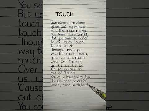 katseye touch lyrics #touch #katseye #lyrics