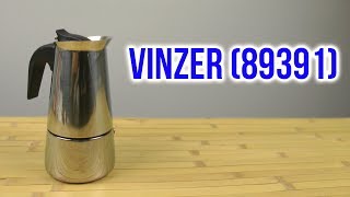 VINZER Moka Inox Induction 89391 (50391) - відео 1