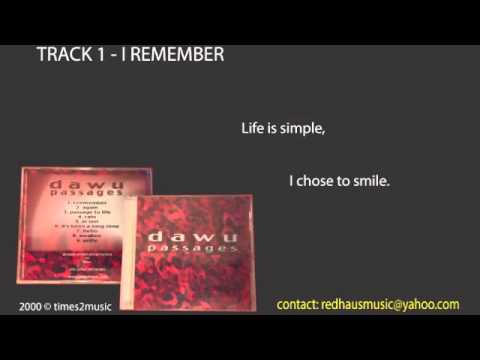 DAWU - Track 1 - I Remember