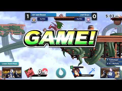 Undertow 2023 HDR Singles Top 8 LSF: NPT BBM | Beast vs UWF | Kryu