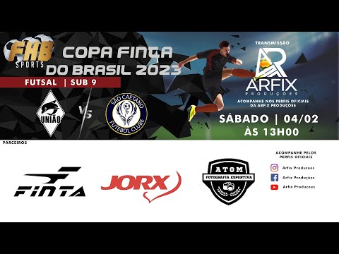 UNIÃO RD X RSFC - FUTSAL SUB 9