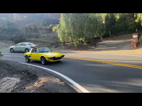 Thumbnail for Rare 1974 Fiat X1/9 Yellow Bringatrailer auctions June 2025 by Fiat x1