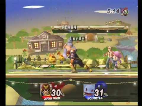 SSBB lordhelmet (Captain Falcon) vs RCM94 (Pokemon Trainer)