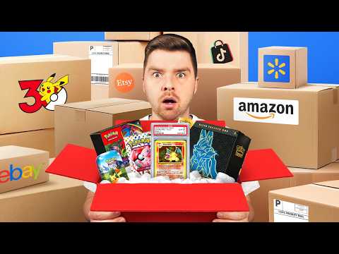 I Tested EVERY Pokemon Mystery Box Website!