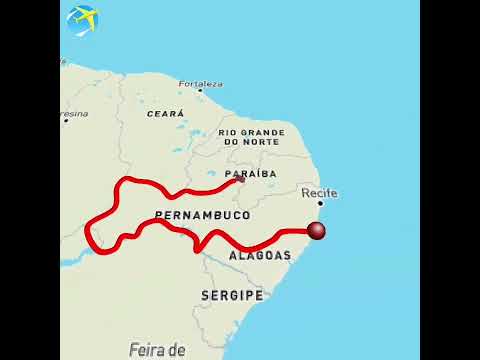 mapa territorial de Pernambuco