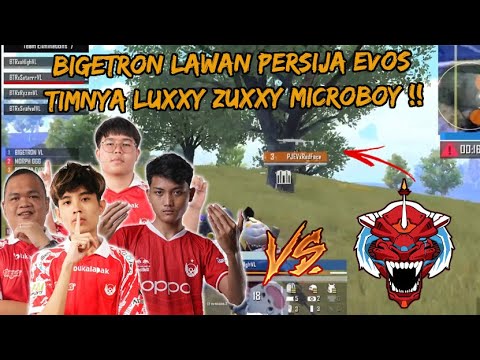 BTR RYZEN KEMBALI MAIN LANGSUNG KETEMU LAWAN PERSIJA EVOS TIMNYA LUXXY ZUXXY MICROBOY - PUBG MOBILE