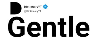 Gentle Antonyms | Opposite Words 