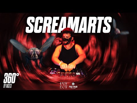 SCREAMARTS - 360 INSECT @ METRO CLUB DJ SET #30 I Drum & Bass Neurofunk DJ Set in 360°