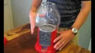 How to take apart your gumball machine