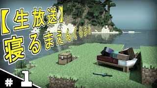 #1【生放送】寝るまえんくらふと【マイクラ】