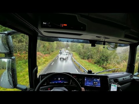 POV Driving Scania 590S V8. My new Truck 2025!