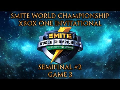 Smite World Championship 2016 Day 3 - Xbox Invitational Semifinal (Game 3 of 3)