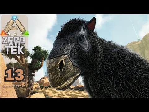 ARK SCORCHED EARTH - DO ZERO AO TEK #13 - DOMANDO UM MEGATÉRIO