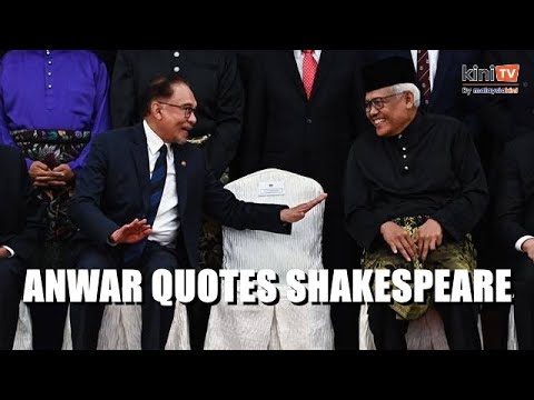 Anwar slams Hamzah for launching personal attacks, quotes Shakespeare