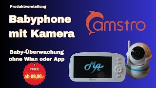 CAMSTRO Babyphone Test 2025 | Funktionen, Menü & Nachtsicht im Praxistest