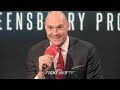 TYSON FURY ANNOUNCES HE HAS SIGNED WITH TOP RANK & ESPN ! - FULL SHOCK ANNOUNCEMENT VIDEO