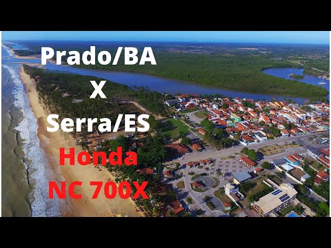 Viagem de Moto - Prado/BA x Serra/ES de Honda NC 700X