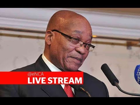 Forner President Jacob Zuma addresses Walter Sisulu students