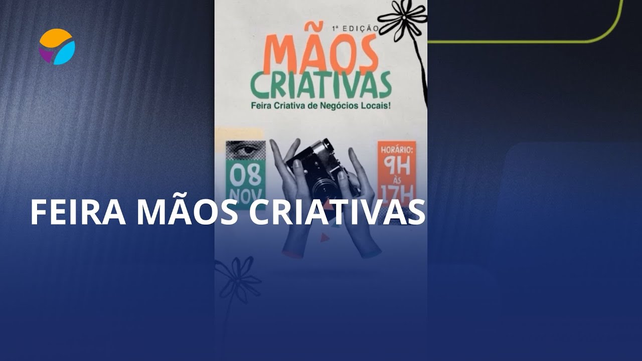1ª Feira Mãos Criativas ocorre no sábado (08) em Rio do Sul