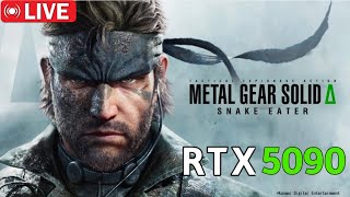 🔴 Metal Gear Solid : Snake Eater Pt 4 - PC ULTRA 4K60 GRAPHICS - 🔴 NVIDIA RTX 5090