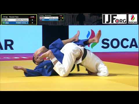 Orujov Rustam (AZE) - Pombo Silva Alex William (BRA) - Grand Slam Abu Dhabi