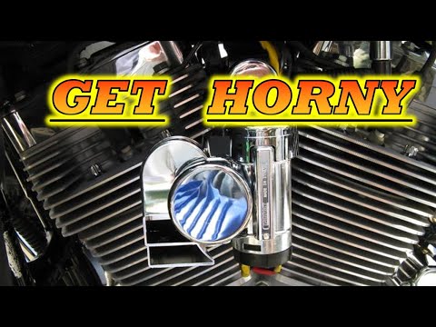 How To Install Bad Boy Wolo Horn on a Harley Davidsion