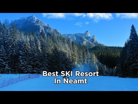 Durau Park - Winter Ski - Ski Sloap and Kids Playground Tour