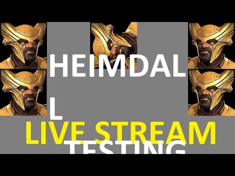 Heimdall Testing LIVE | Marvel Contest of Champions Live Stream