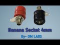 Banana Socket Banana Socket 4mm Banana Socket 2mm Banana Socket Binding Post Banana Plug Socket