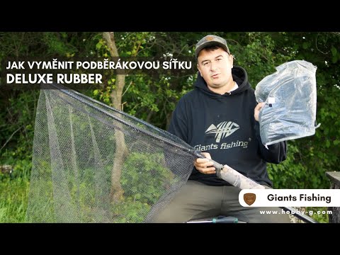 GIANTS FISHING - Náhradná sieťka Spare Net Rubber 85x75 cm (Model Deluxe)