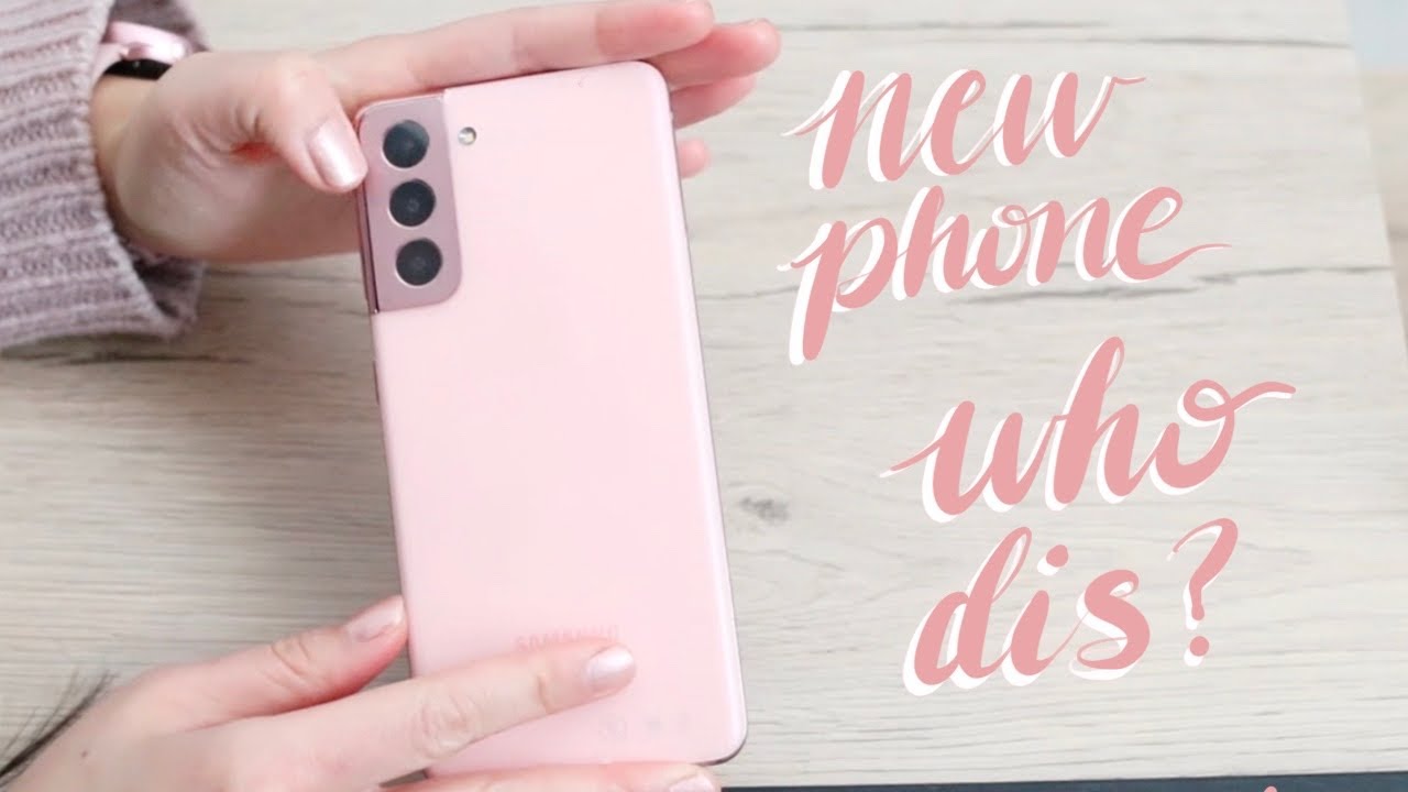 Samsung Galaxy S21 in Pink | Phone Unboxing