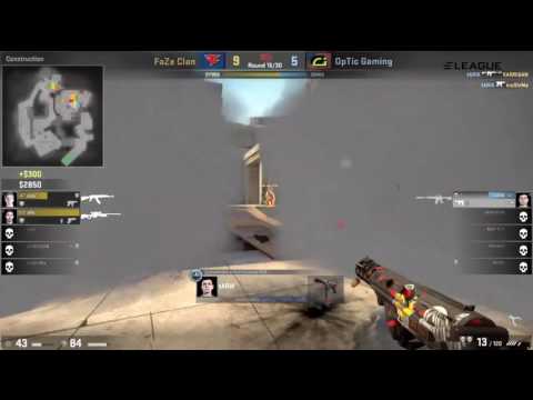 tARIK's Clutch: 4K with M4A1-S and Tec-9 on Overpass vs FaZe Clan @ ELEAGUE Major Main Qualifier