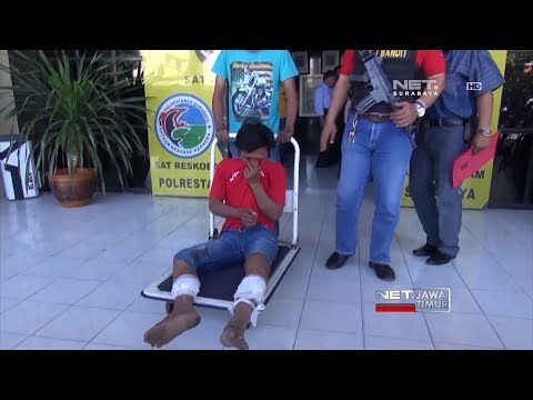 NET. JATIM - POLISI BEKUK BEGAL MOTOR