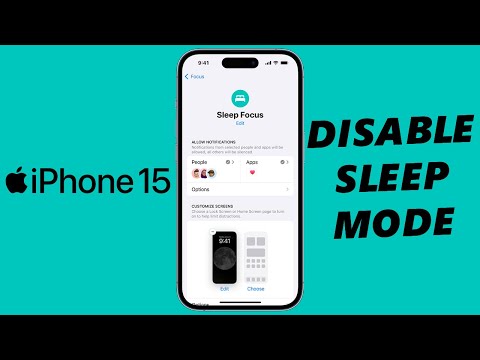 How To Turn OFF Sleep Mode On iPhone 15 & iPhone 15 Pro