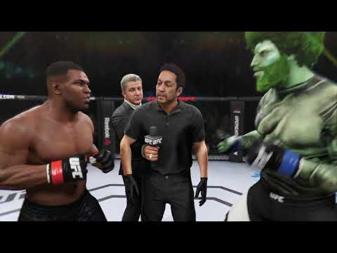 Mike Tyson vs. Swamp Kappa - EA Sports UFC 2 - Boxing Stars 🥊