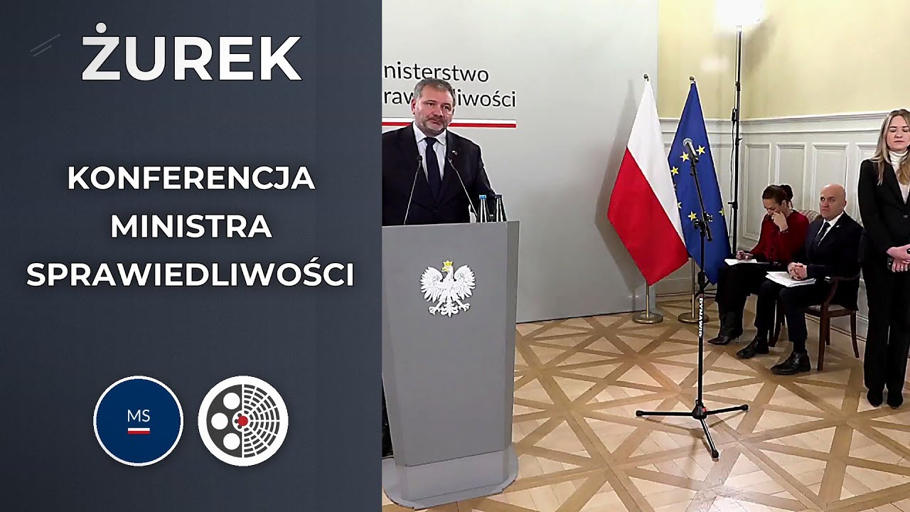 Konferencja prasowa, Ministra Żurka